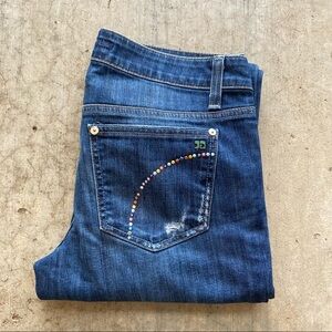 Joe’s Jeans | Starlet Rhinestone Bootcut Jeans 28